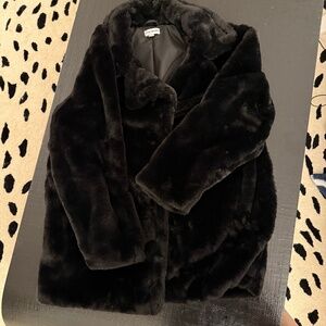 Steve Madden Faux Fur Jacket (L)